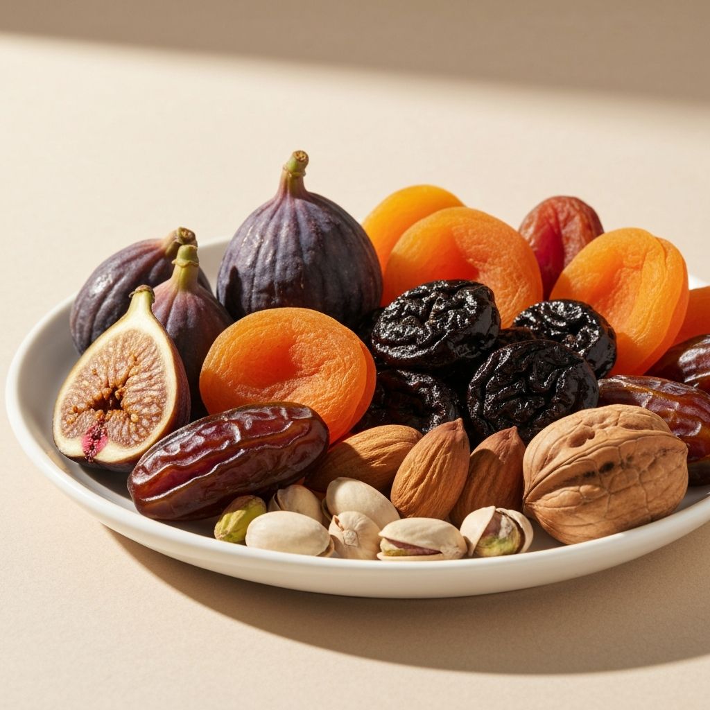 Premium dry fruits selection